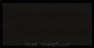 Black Artificial Quartz Stone Kitchen Countertops