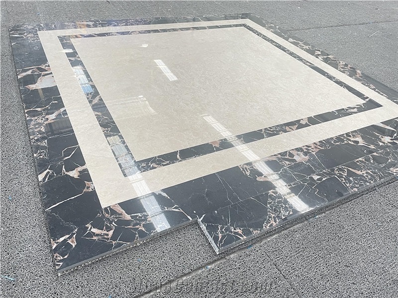 Marble Composite Aluminum Honeycomb Elevator Floor Tiles