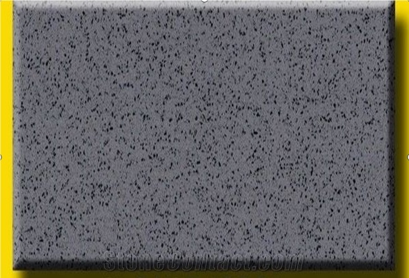 Polished Grey Artificial Quartz Slabs And Tiles