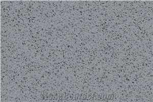 Polished Grey Artificial Quartz Slabs And Tiles