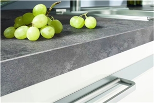 Polished Grey Artificial Quartz Slabs And Tiles