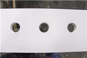Pure White Quartz Artificial Stone