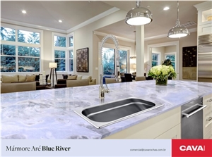 Blue River Are Marble Slabs