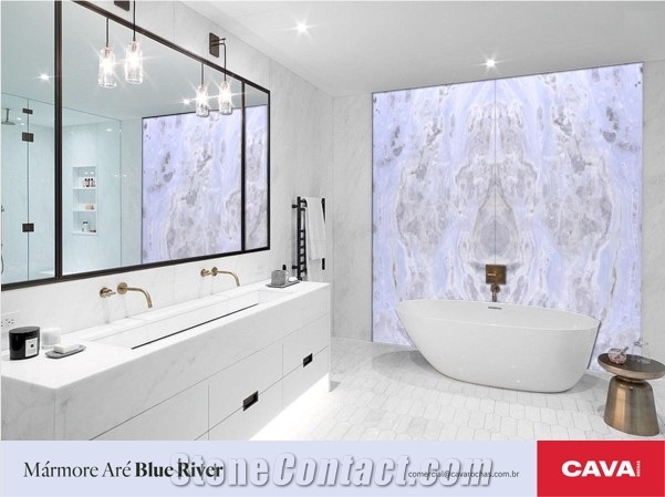 Blue River Are Marble Slabs