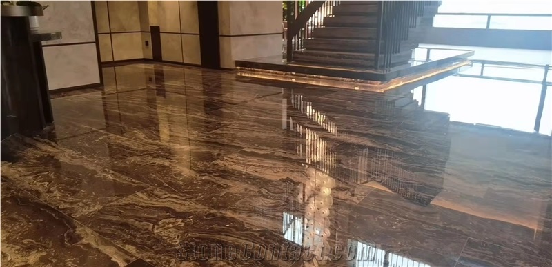 Baroque Brown Marble Slabs