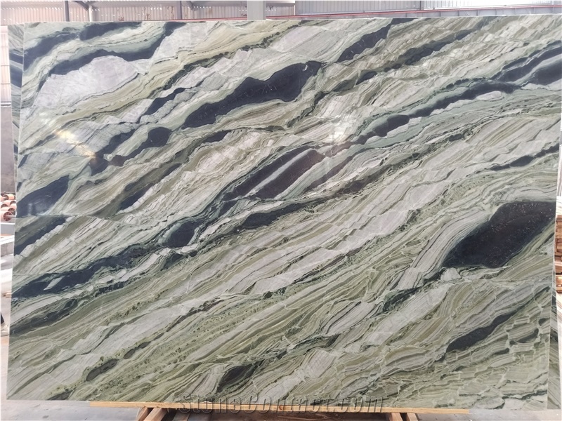 Verde Prato Green Marble Slabs & Tiles Polished