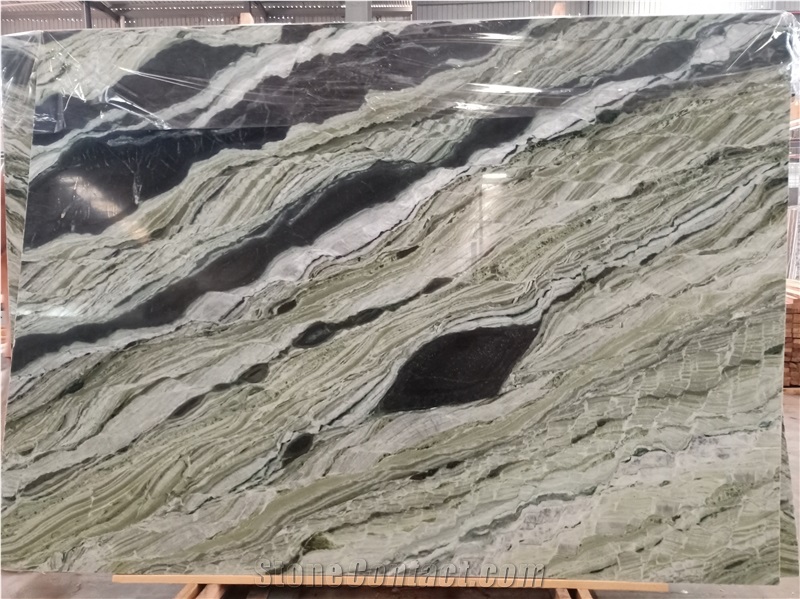 Verde Prato Green Marble Slabs & Tiles Polished