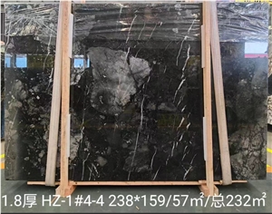 Berlin Dark Grey Marble Slab