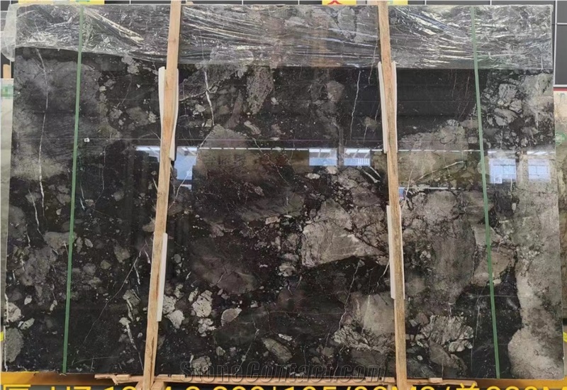 Berlin Dark Grey Marble Slab