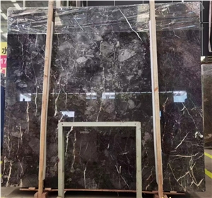 Berlin Dark Grey Marble Slab