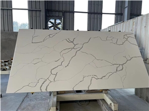Calacatta White Quartz Slabs EGA3008 Calacatta White Quartz Slabs EGA3008