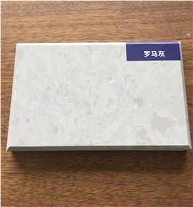 China Bathroom Wall Decoration Grey Artificial Marble