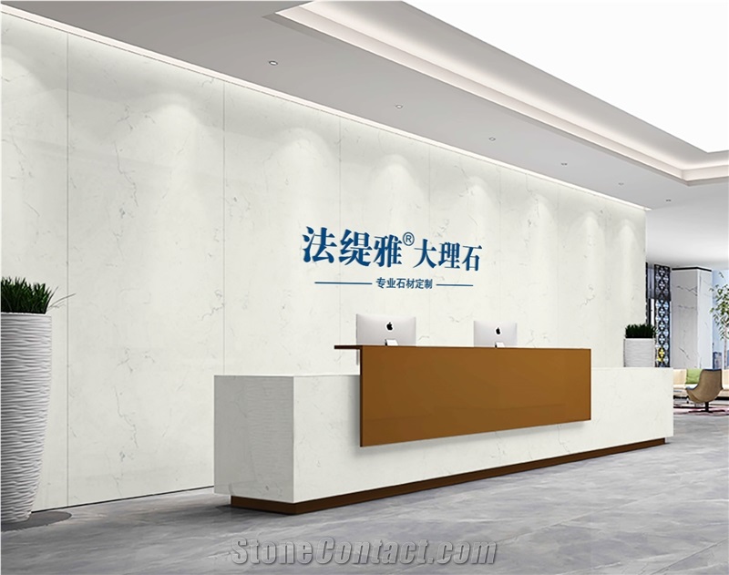 Factory Indoor White Countertop Artificial Marble