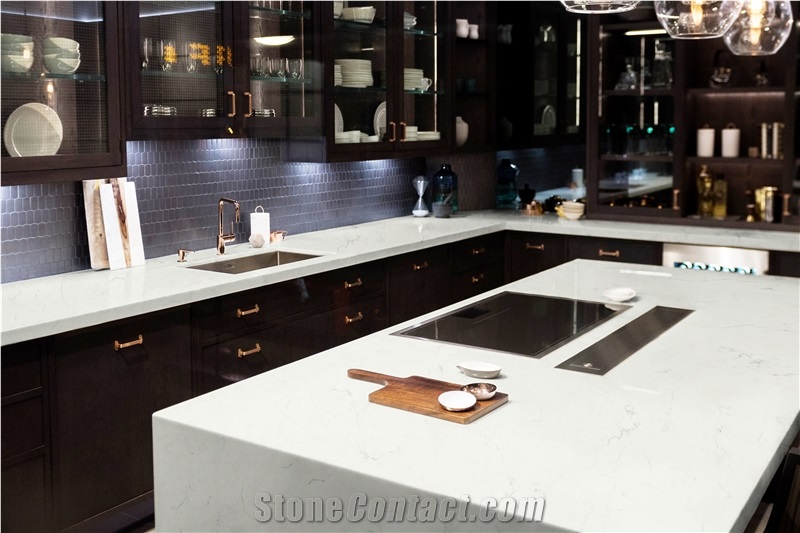 Factory Indoor White Countertop Artificial Marble