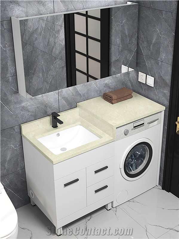 Fatiya Artificial Marble New Design Super Aran White Slab