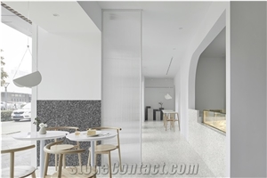 Fatiya Artificial Terrazzo White Slab Wall Tile Floor Tile