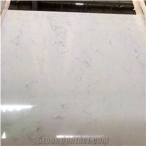 Fatiya White Artificial Marble White Wall Decoration Slab