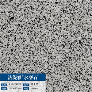 Inorganic Outdoor Floor Custom Size Terrazzo Flooring
