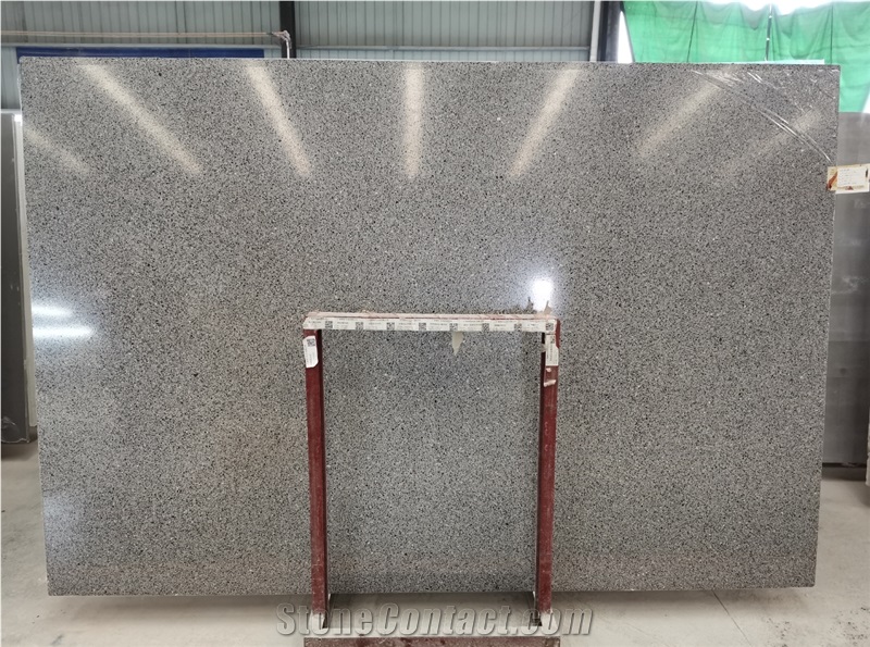 Inorganic Outdoor Floor Custom Size Terrazzo Flooring