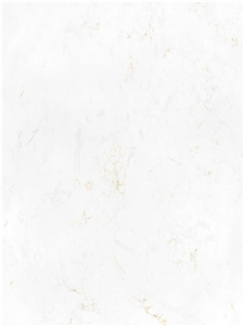 New Design White And Gold Countertop Artificial Marble