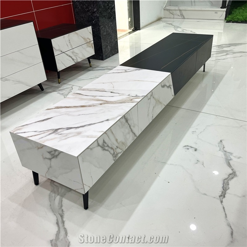 Factory Direct Sale Sintered Stone TV Stand Cabinet For Home