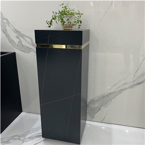 Modern Sintered Stone Foundation Base Display Stand For Home