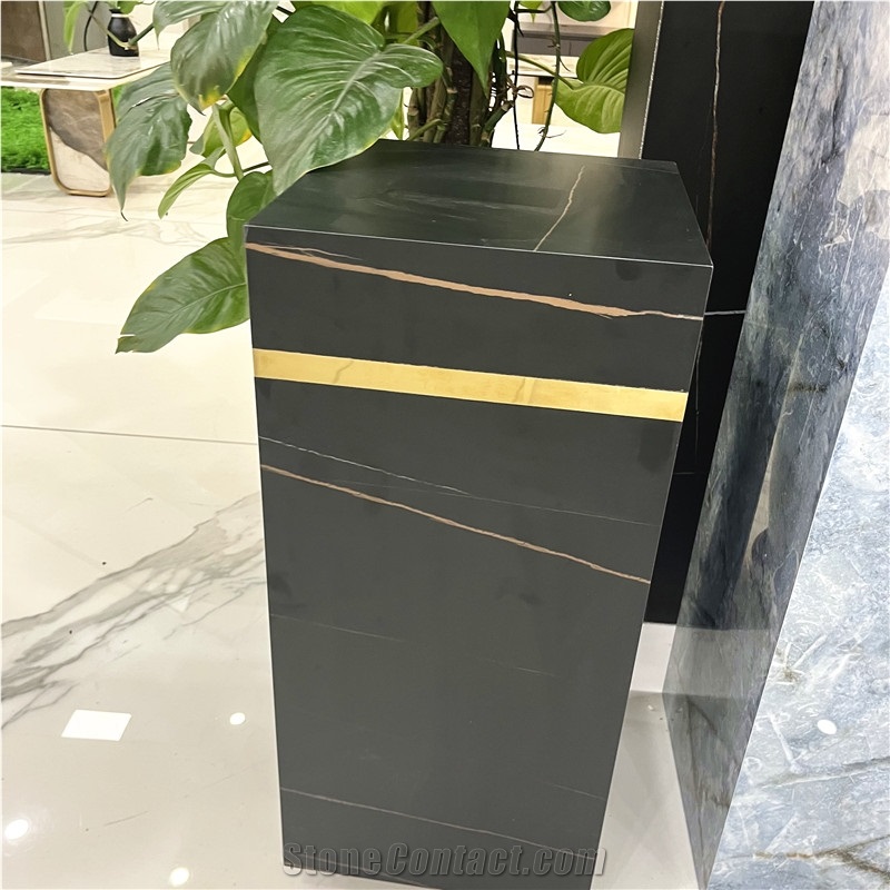 Modern Sintered Stone Foundation Base Display Stand For Home