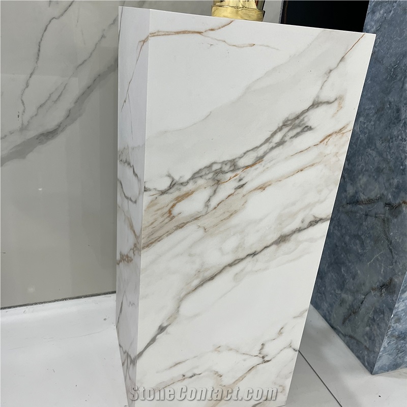 Modern Sintered Stone Foundation Base Display Stand For Home