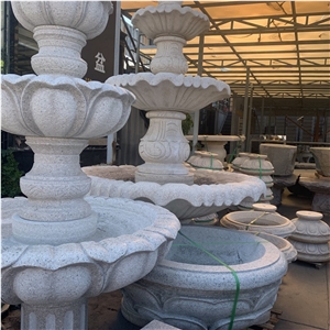 Best Price Customized Granite Fountain For Outdoor Garden