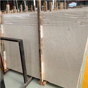 Crema Pearl Beige Limestone Slabs For Exterior Wall Cladding