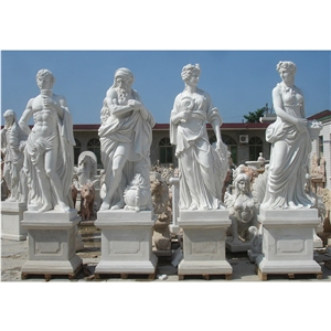 Customized Hand Carved Western Style Angel Figure Carvings