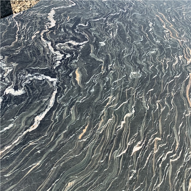 Natural Courtyard Granite Integrated Table & Chair For Home