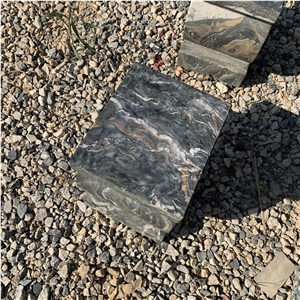 Natural Courtyard Granite Integrated Table & Chair For Home