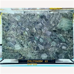 Natural Emerald Green Marble Slabs For Wall
