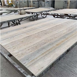 Top Quality Silver Travertine Tile For Outdoor Wall Cladding