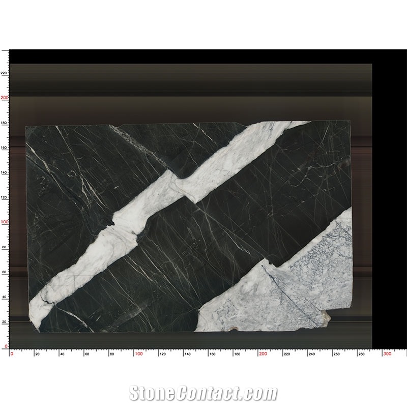 Unique Calacatta Black Marble Slabs For Morden Living Room