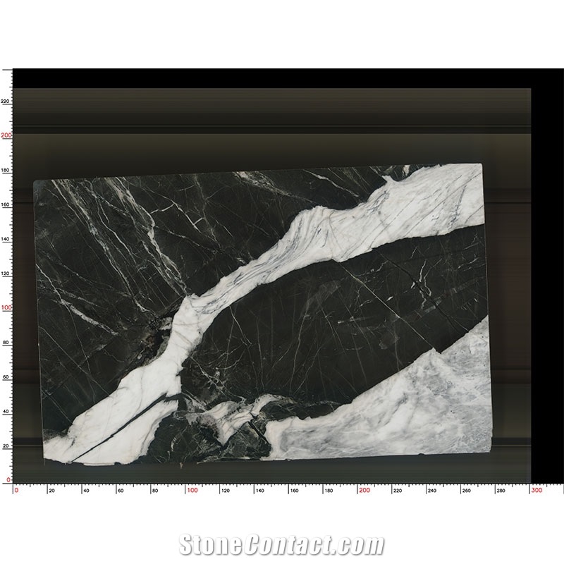 Unique Calacatta Black Marble Slabs For Morden Living Room