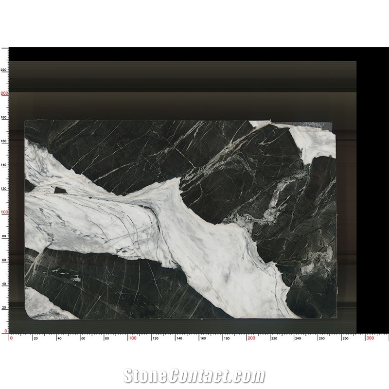 Unique Calacatta Black Marble Slabs For Morden Living Room