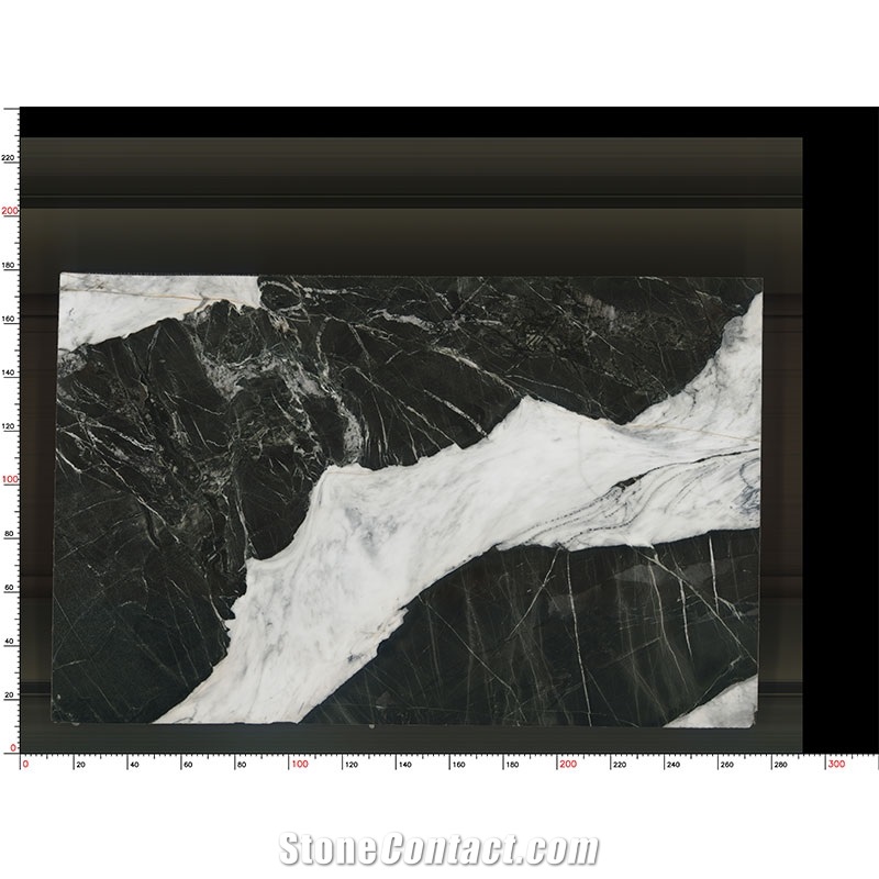 Unique Calacatta Black Marble Slabs For Morden Living Room
