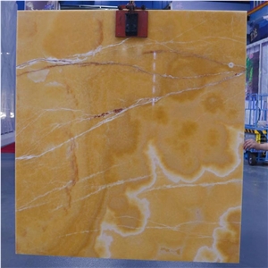 Wholesale Natural Good Price Translucent Orange Yellow Onyx Wholesale Natural Good Price Translucent Orange Yellow Onyx