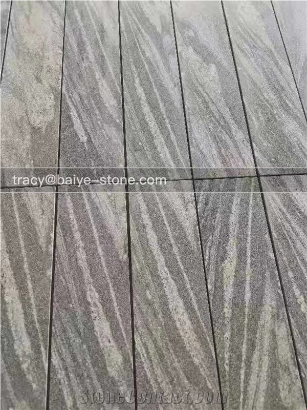 Nero Santiago, Fantasy Grey Wood Vein, Multicolor Grey