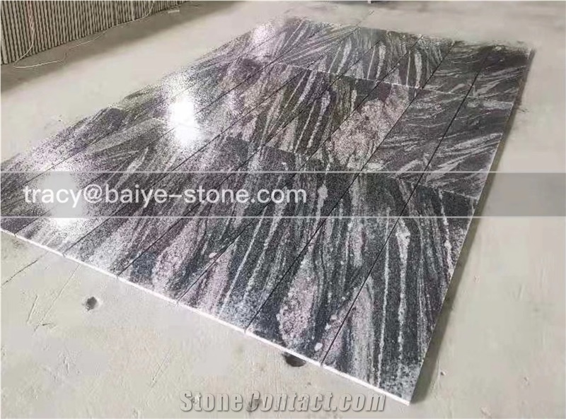 Nero Santiago, Fantasy Grey Wood Vein, Multicolor Grey