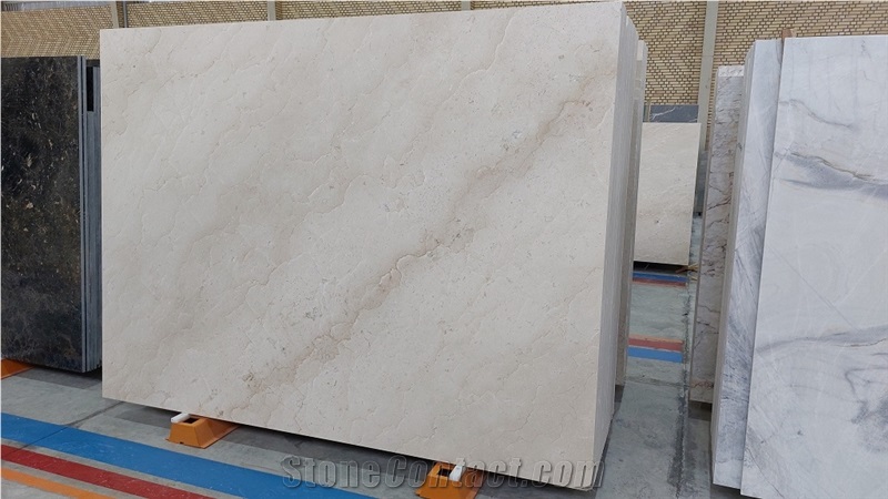 Cream Dehbid Marble Tiles & Slabs