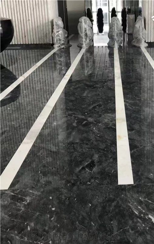 Atlantis Grey Marble Slabs