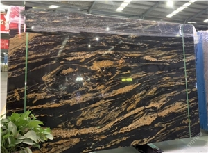Cosmic Gold Granite Slabs