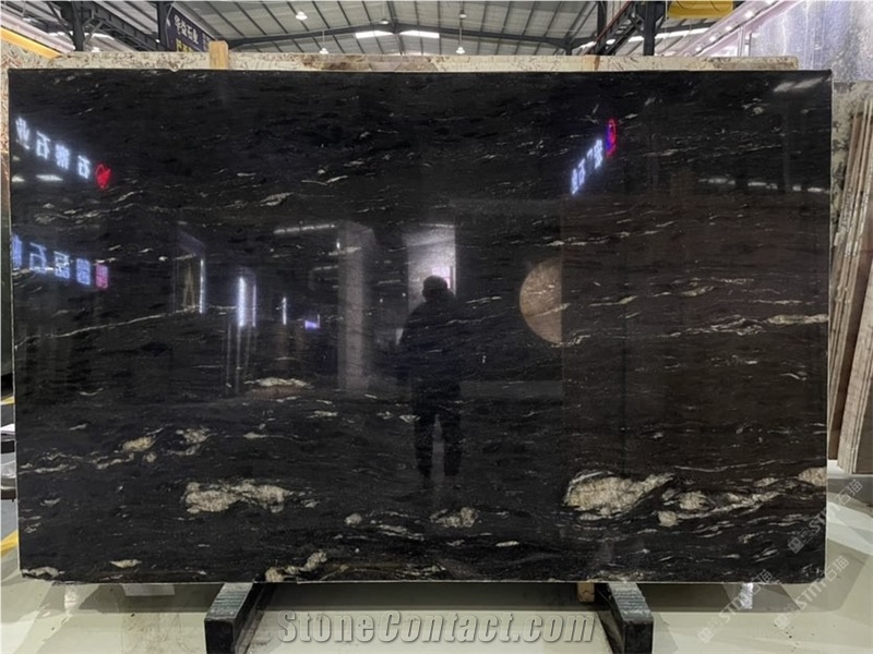 Cosmos Black Granite Tiles & Slabs