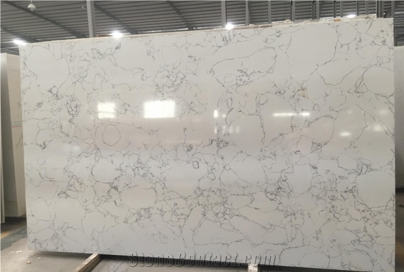 FULL BODY CALACATTA PRIME ARTIFICAL MARBLE SLABS ASA1
