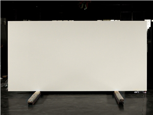 Ice White Quartz Slabs, Pure White Quartz Stone Slabs 2384
