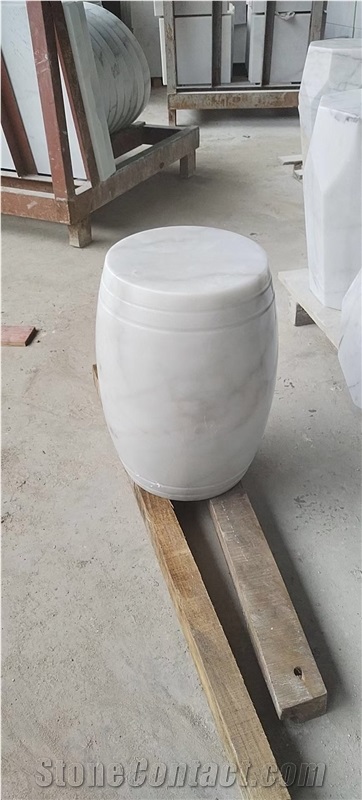 Office Stone Stool Furniture Marble Palissandro Cafe Table