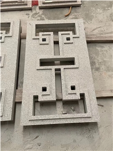 Outdoor Stone Wall Relief Granite Laser Engraving Embossment